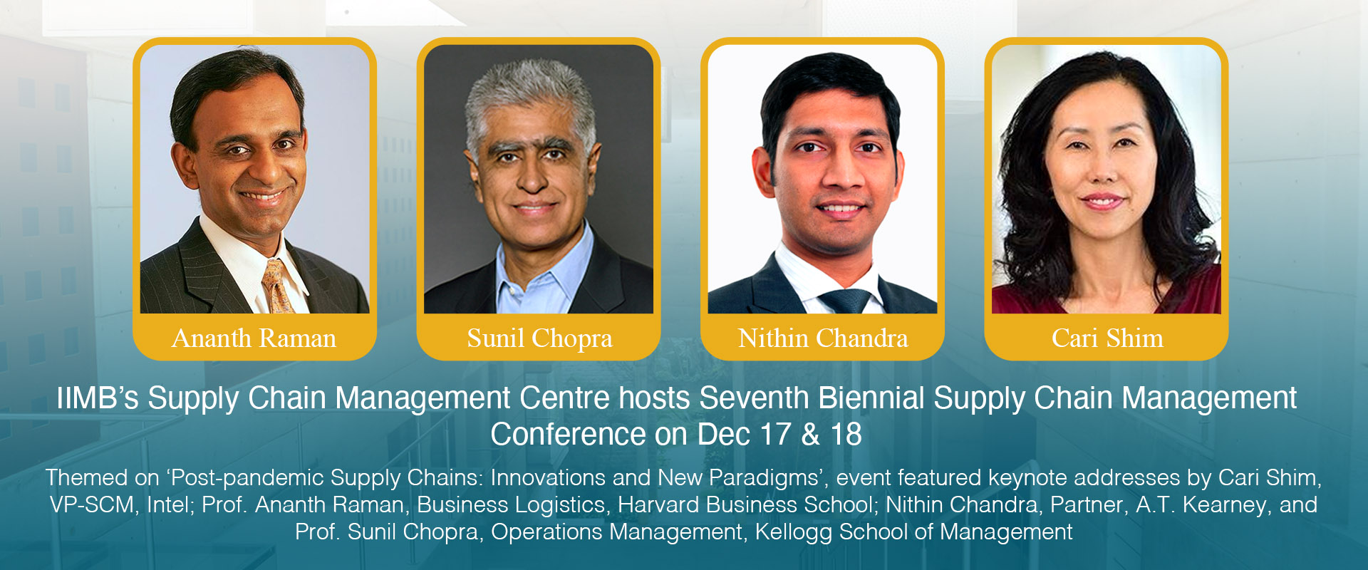 7th Biennial Supply Chain Management Conference
