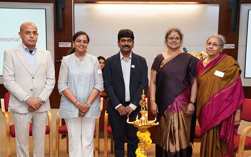Donor Reception – Profs. Indira Rajaraman, Shyamal Roy, S. Venkatesh
