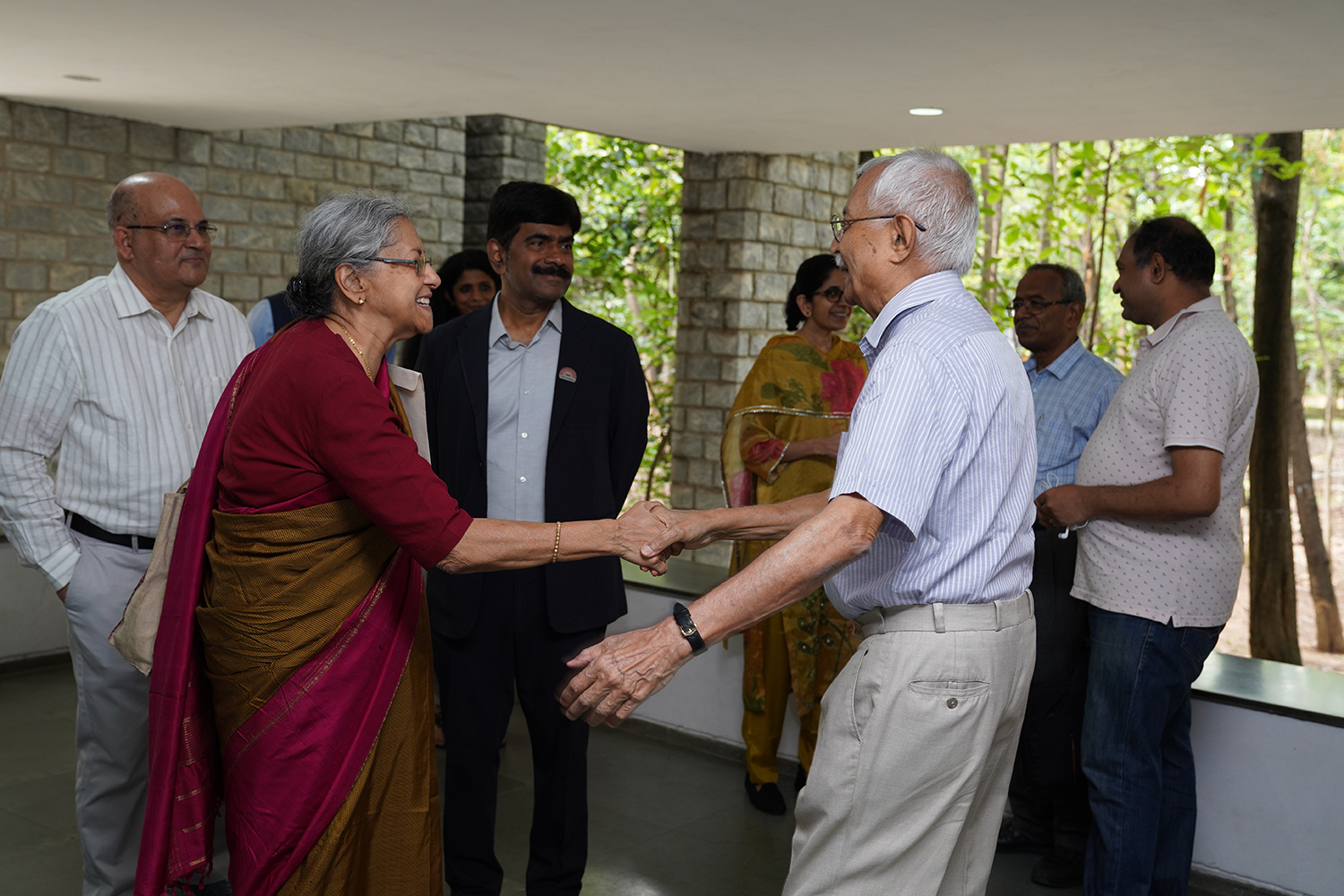 Prof. Rajaraman with Prof. Vijay Padaki