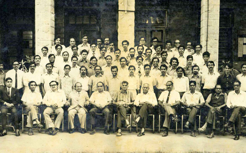 First batch of Post Graduate Programme (1974-1976).