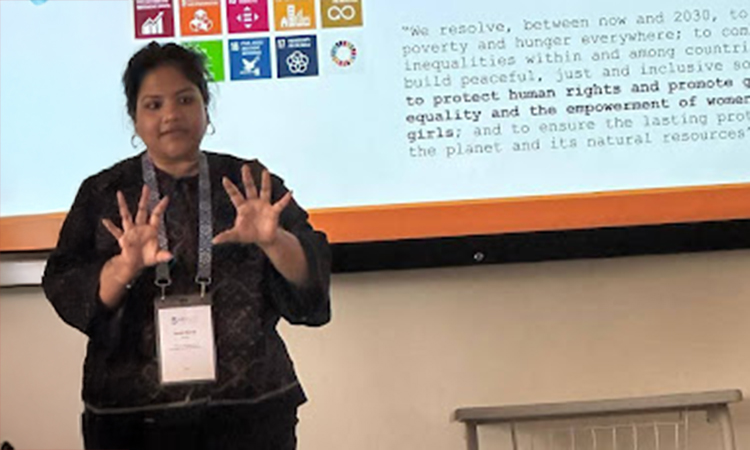 Prof. Swati Bandi presents her paper ‘Corporate Logics of Contemporary Communication for Social Change: A View from the Global South’ at the 5th ISA Forum of Sociology, Morocco