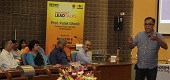 IIMB Professor Pulak Ghosh delivers the first lecture of the VYAKHYAN-IndianOil LEAD Talks lecture series. He gave the talk on on ‘Big Data and Emerging Technologies’ 