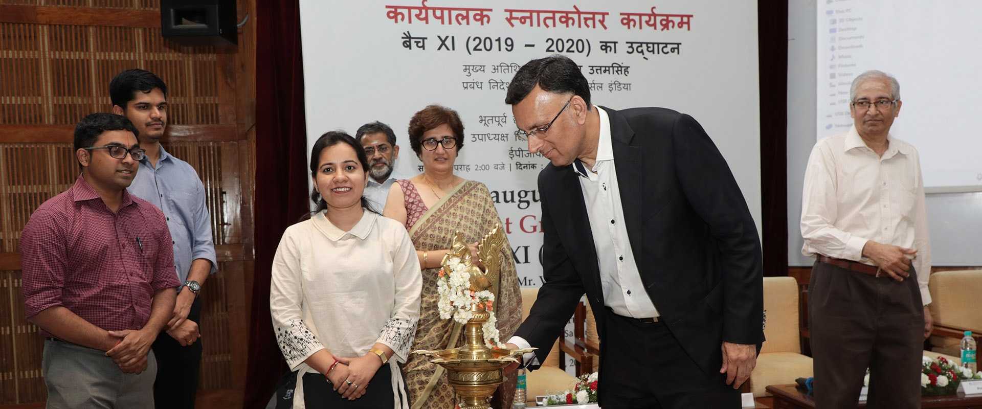IIMB welcomes 77 professionals to the 2019-20 One-Year MBA Class