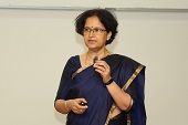 Bindu Sharma, CEO, Origiin IP Solutions, speaks about creating optimal IP value for start-ups, during the Design Health Thinking workshop on May 18, 2019