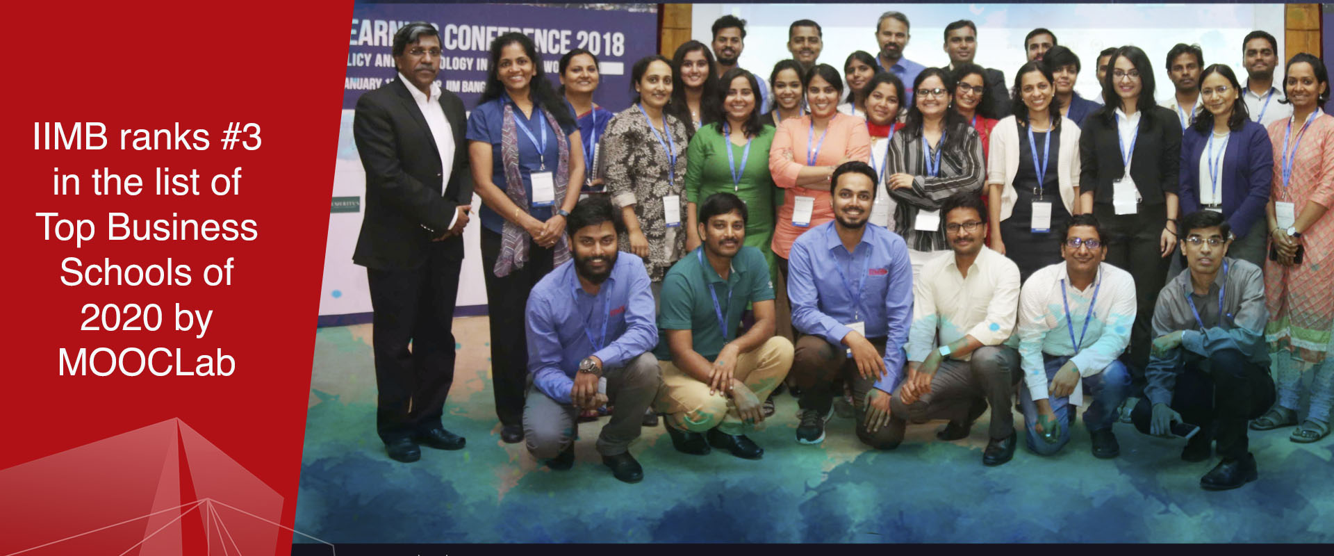 IIMB ranks #3 in the list of Top Business Schools of 2020 by MOOCLab