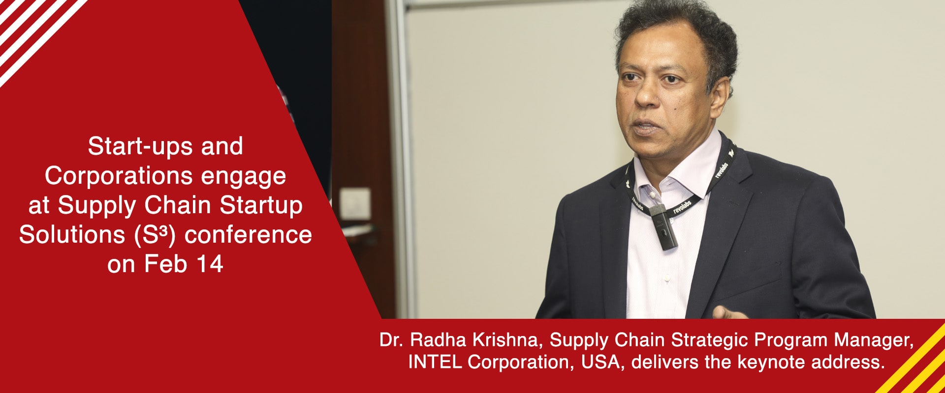Start-ups and Corporations engage at Supply Chain Startup Solutions (S³) conference on Feb 14