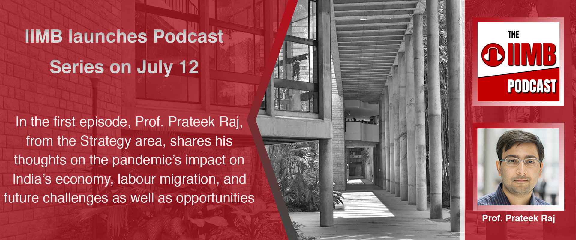 IIMB launches Podcast Series on July 12