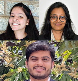 Latasha Tanwar, Madhu Sudan Chhangani and Srishti Saxena