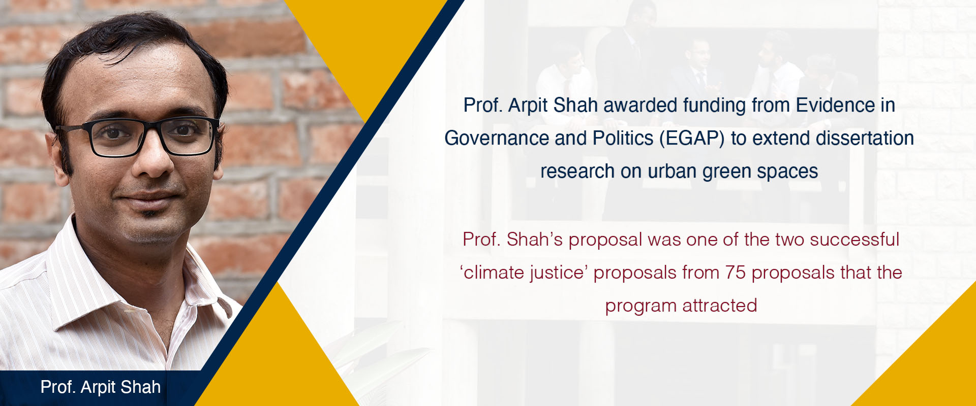 Prof. Arpit Shah