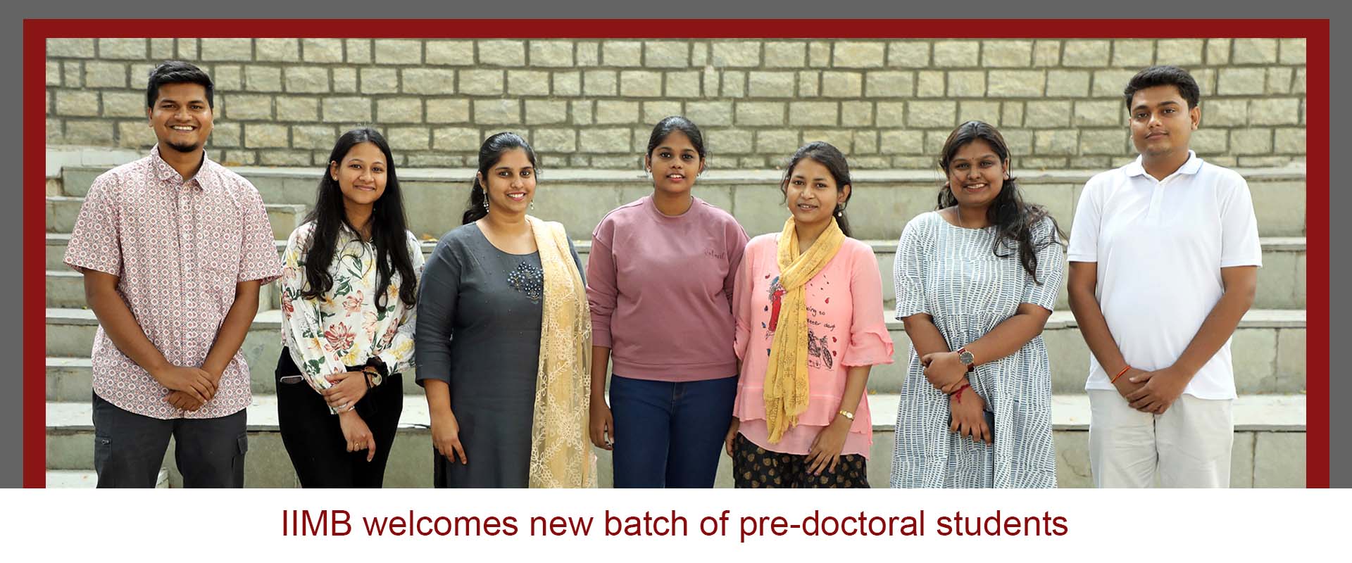 IIMB welcomes new batch of pre-doctoral students