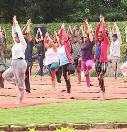 IIMB celebrates International Yoga Day