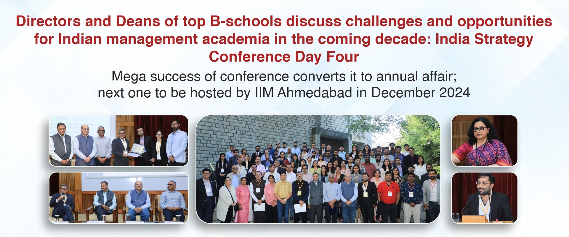 Directors and Deans of top B-schools discuss challenges and opportunities for Indian management academia in the coming decade: India Strategy Conference Day Four