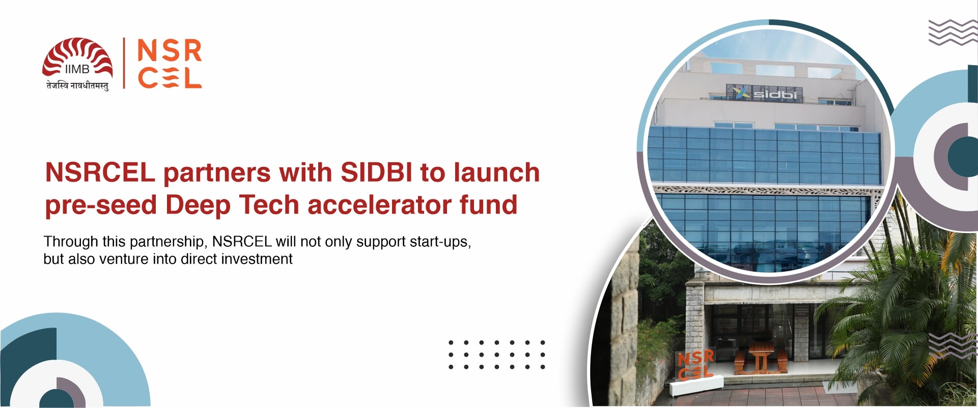 NSRCEL partners with SIDBI to launch pre-seed Deep Tech accelerator fund 