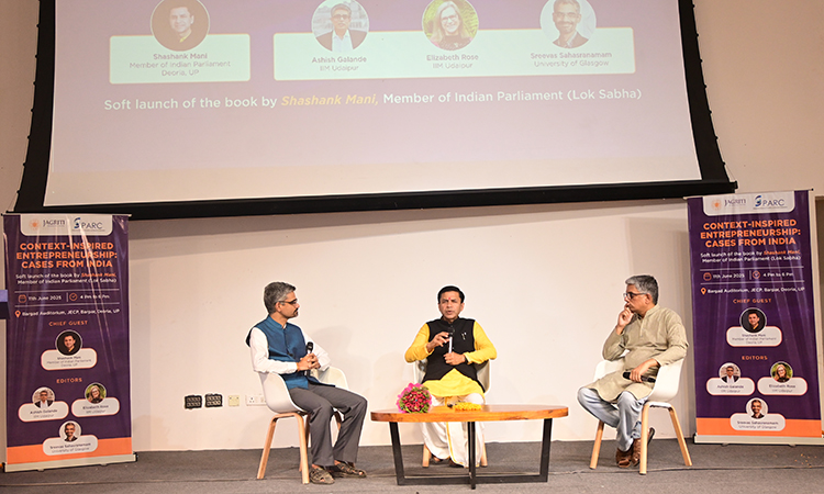 IIMB faculty, scholars and Alumni contribute to Case Study Book on Context-inspired Entrepreneurship