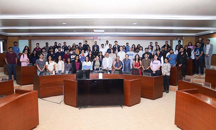 PGP-2 students attend guest lecture on AI and its Impact on Work and Leadership 