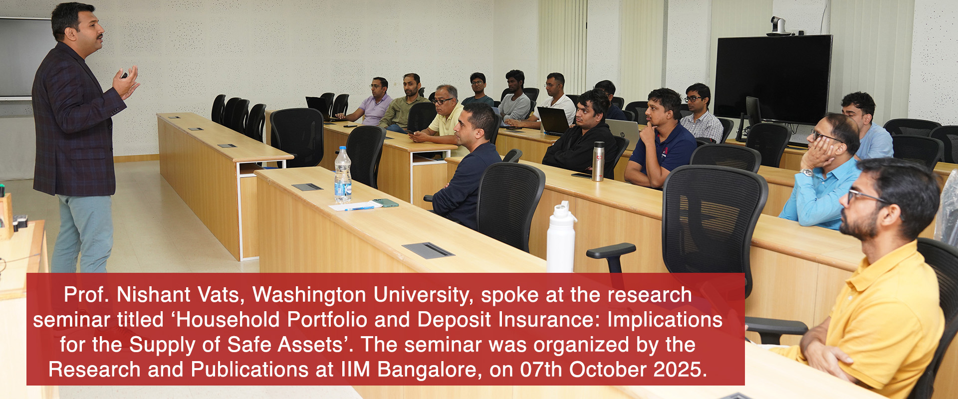 Prof. Nishant Vats, Washington University