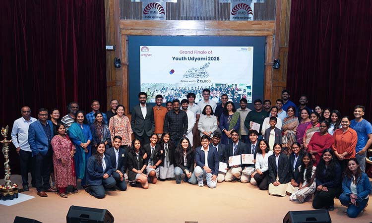 Prayaas, an initiative led by EPGP students at IIMB, hosts the Grand Finale of Youth Udyami on 08 February 2026