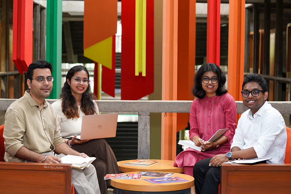 PhD students at IIMB