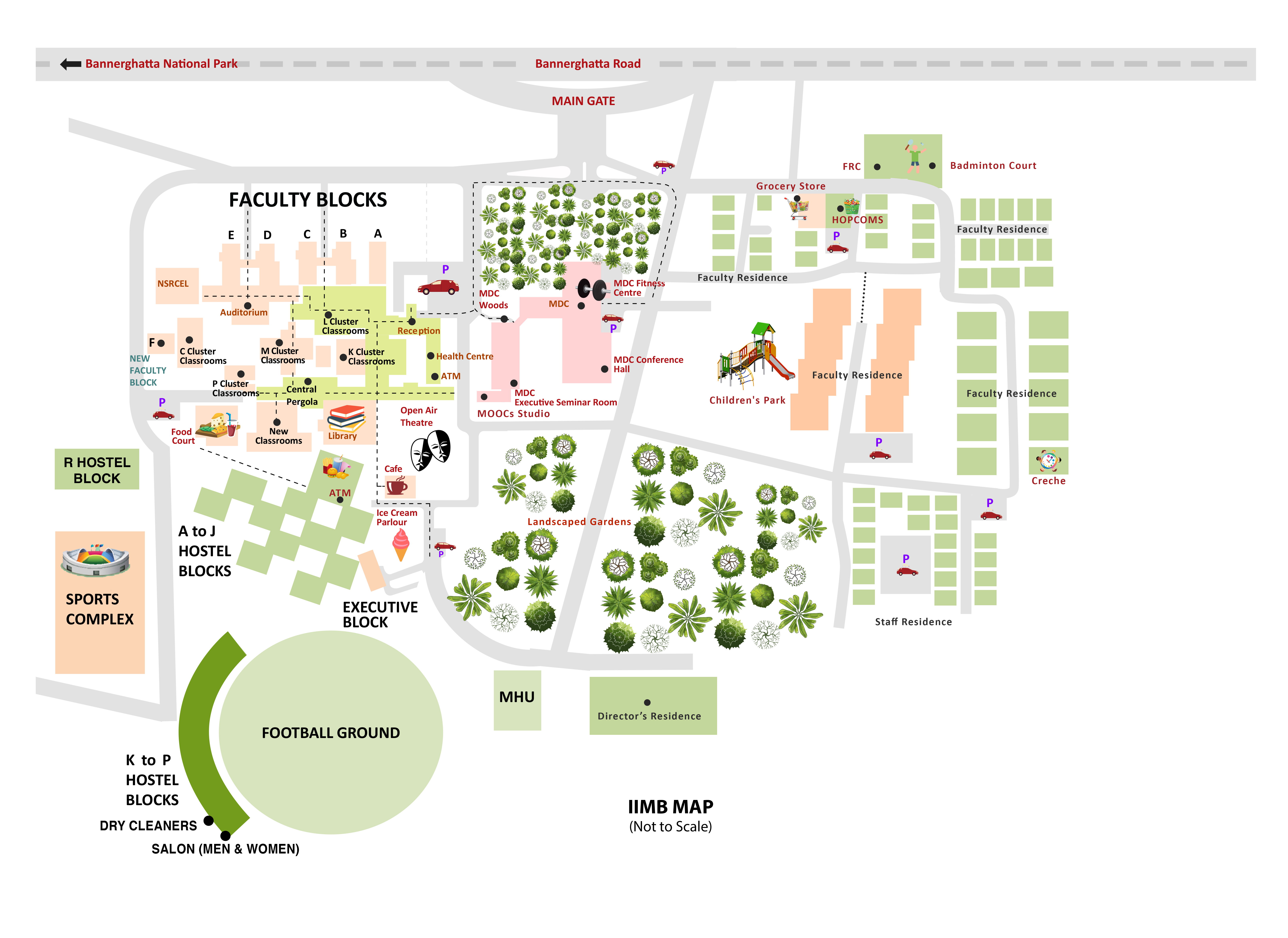 IIMB Map