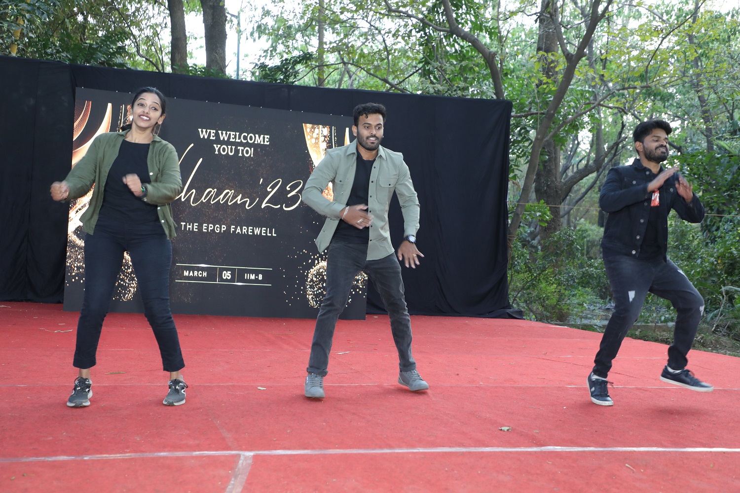 Students put up spectacular performances during the EPGP farewell Vihaan '23, held at the IIMB campus on 5th March 2023.