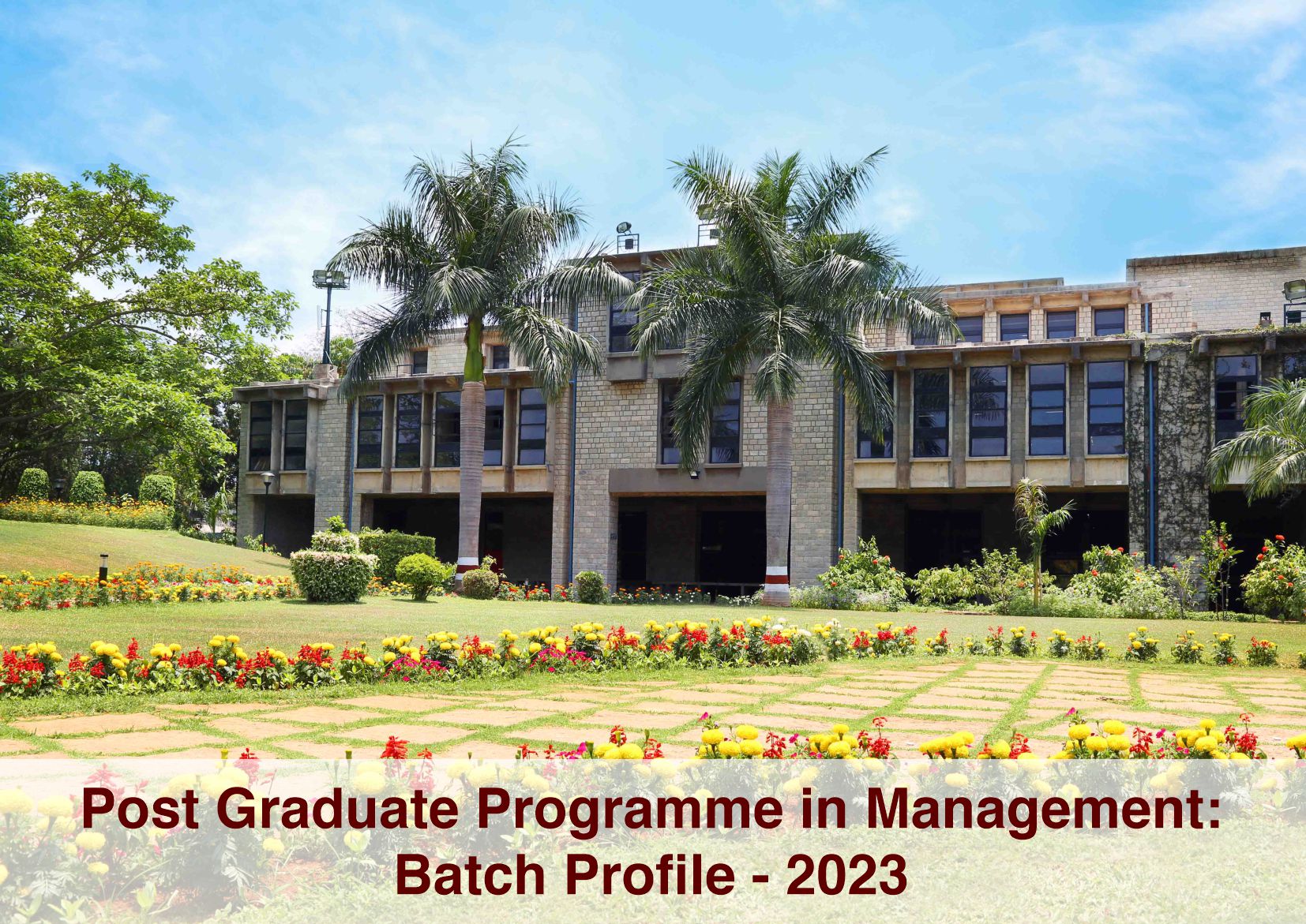 PGP 2023 Batch Profile