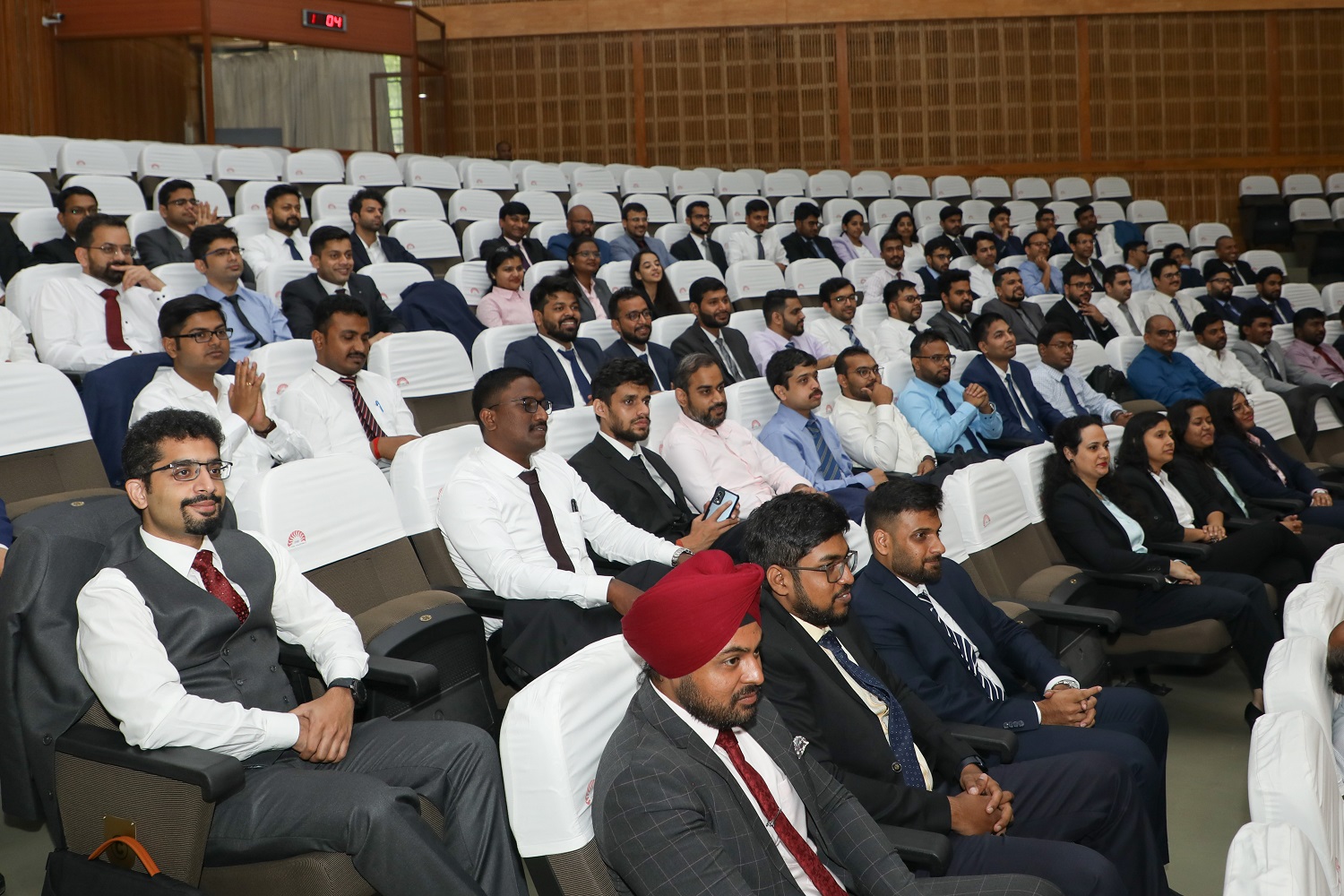 Snapshot of the students at the inauguration of the EPGP Program on 25th March 2023.