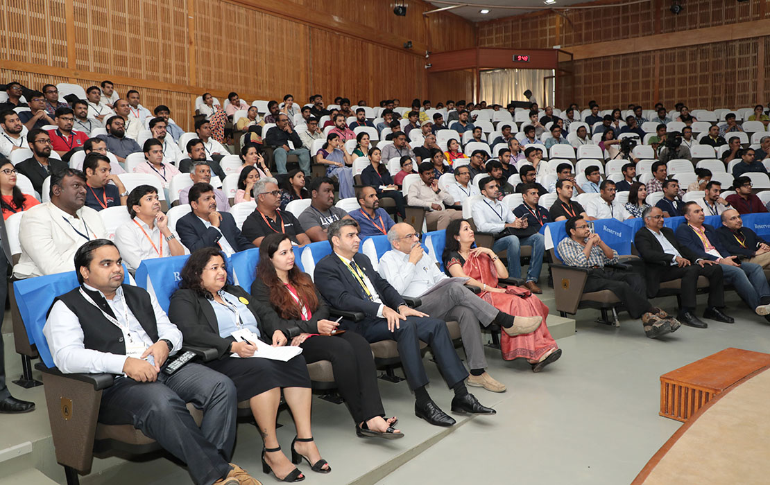 A snapshot of the audience at Drishti 2019.