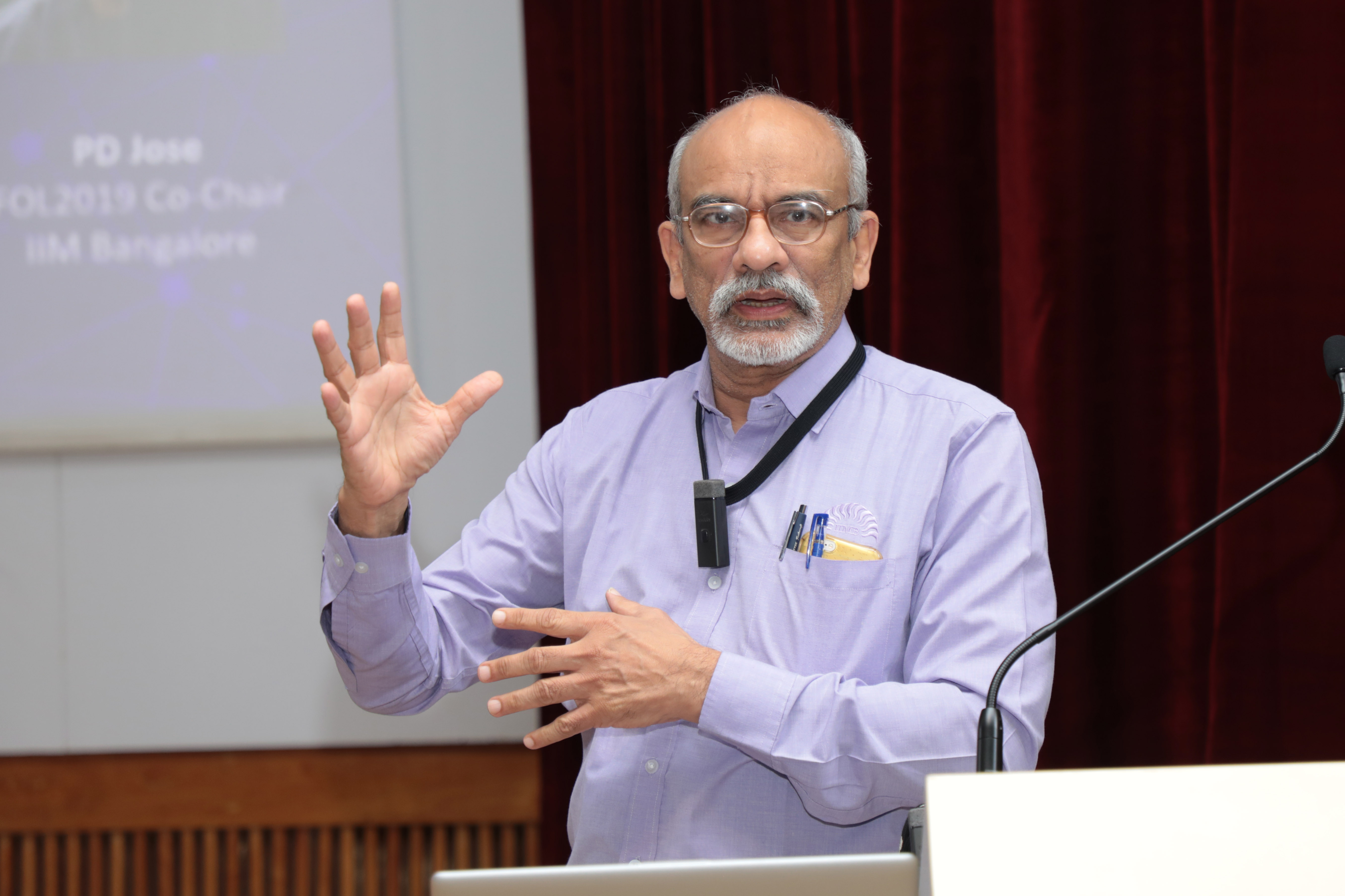  Prof. G. Raghuram, Director, IIMB, offers an overview of IIMBx, IIMB’s Digital Learning and MOOCs-driven initiative, at the Future of Learning Conference, co-hosted by IIMB and IIT-Bombay, at IIMB, on January 04, 2019. IIMBx has crossed the 1 Million course registrations mark.