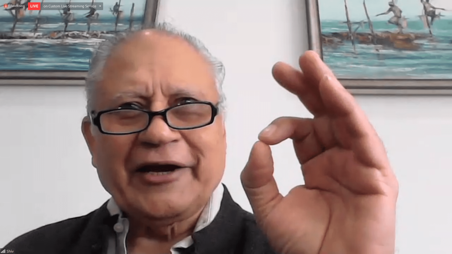 Shiv Khera, best-selling author, activist and motivational public speaker, addresses the audience at Vista 2020 on the topic 'Turning Setbacks into comebacks.'