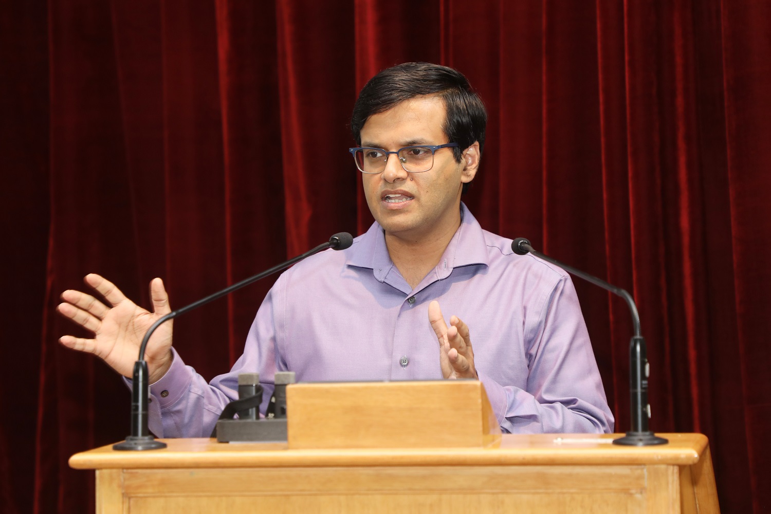 Abhijith Neerkaje, Senior Director Data Science, Target, addressed the audience.