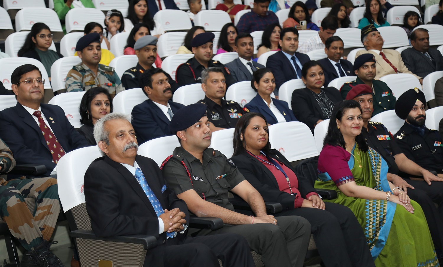 A section of participants at the ceremony.