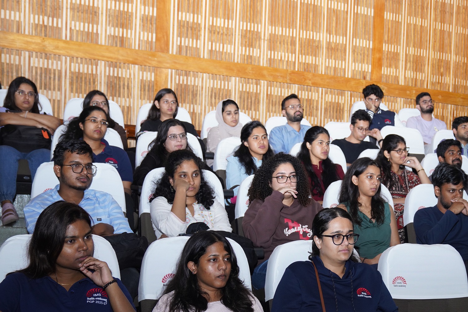 A section of the audience at the seminar.
