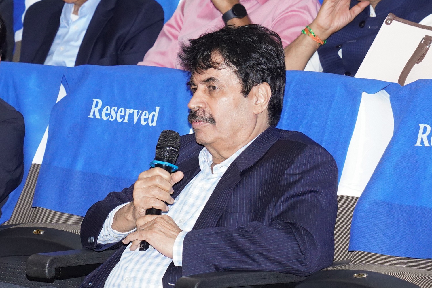 The fireside chat was followed by a Q&A session.