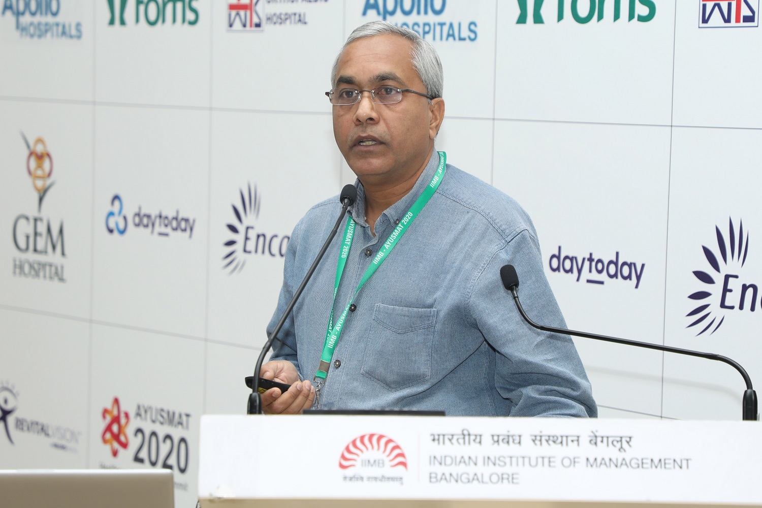Dr. Shaktivel Selvaraj, Director, Health Economics, Financing and Policy, PHFI, speaks on ‘Indian Public Health - Care to Disrupt/Innovate’.