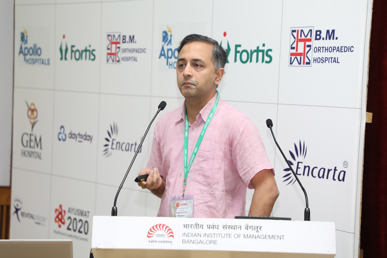 Dr. Arjun Arunachalam, CEO, Voxelgrids Innovations, speaks on ‘Healthcare Devices and Automation – Route to Affordable Healthcare’ at Ayusmat 2020.
