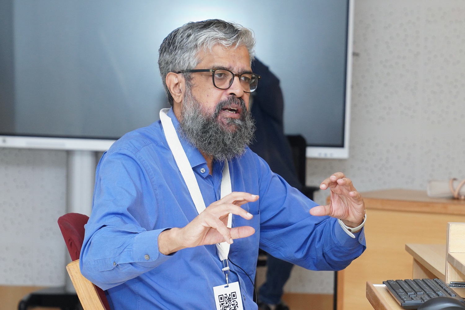 Vishwanath Srikantaiah, water activist and urban planner, delivers the Prof. M R Krishnamurthy Memorial Lecture on his ‘Experience on Bengaluru and its Long-term Engagement with Water Security’, on Day Three of the XX International Conference on Public Policy & Management, hosted by IIM Bangalore’s Centre for Public Policy.