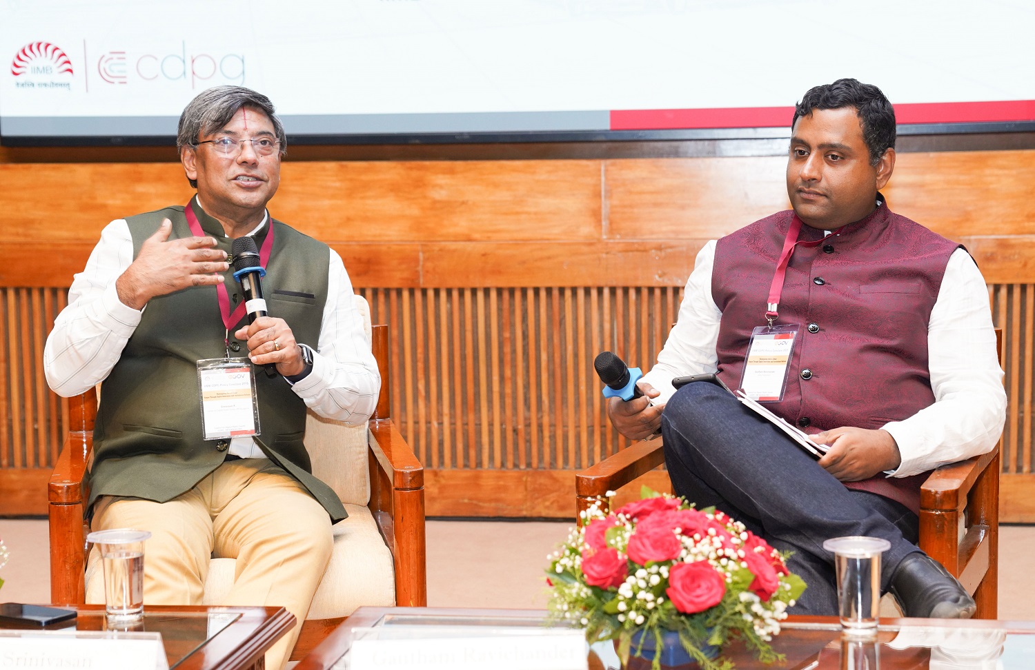 The event concluded with a session on ‘The Way Forward’, where Gautham Ravichander, Director – Policy & Advocacy, eGov Foundation, and Prof. R. Srinivasan, Chairperson, CDPG, IIMB, presented the key insights and actionable recommendations emerging from the discussions. 
