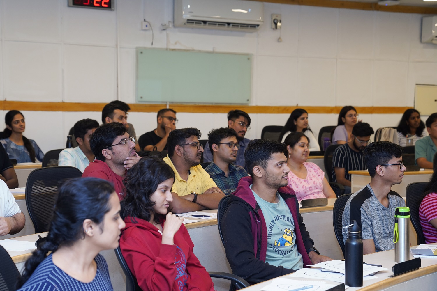 The incoming cohort takes lessons on the power of Introspection to guide them through their journey at IIM Bangalore and beyond.
