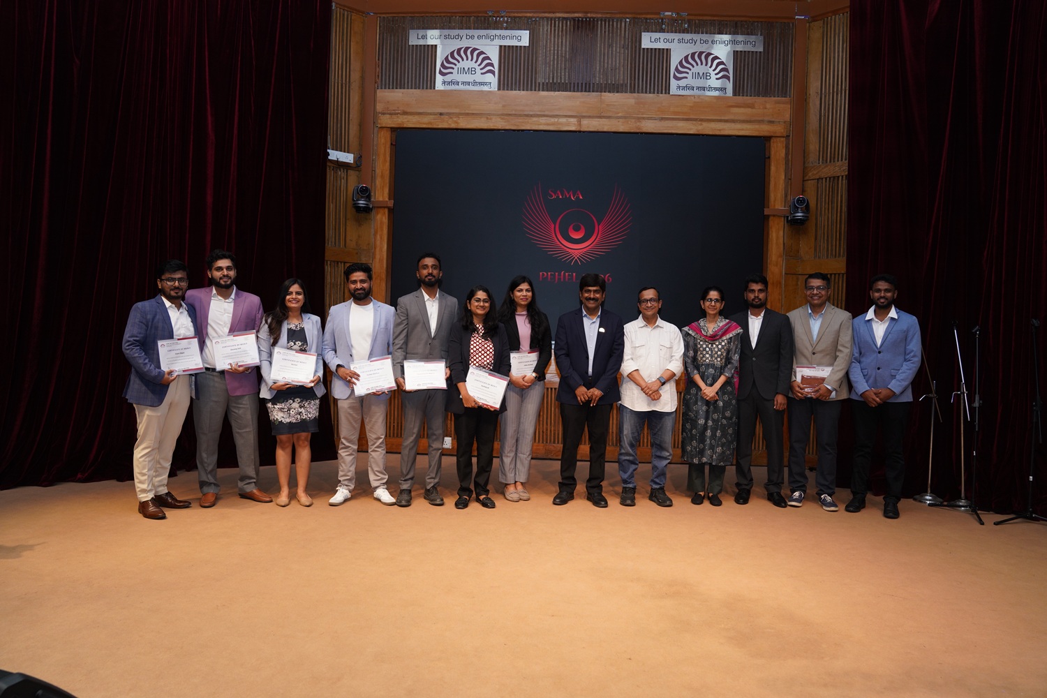 Awardees of the Director's Merit List (DML) – PGPEM Year 1, Batch 2025-2027.