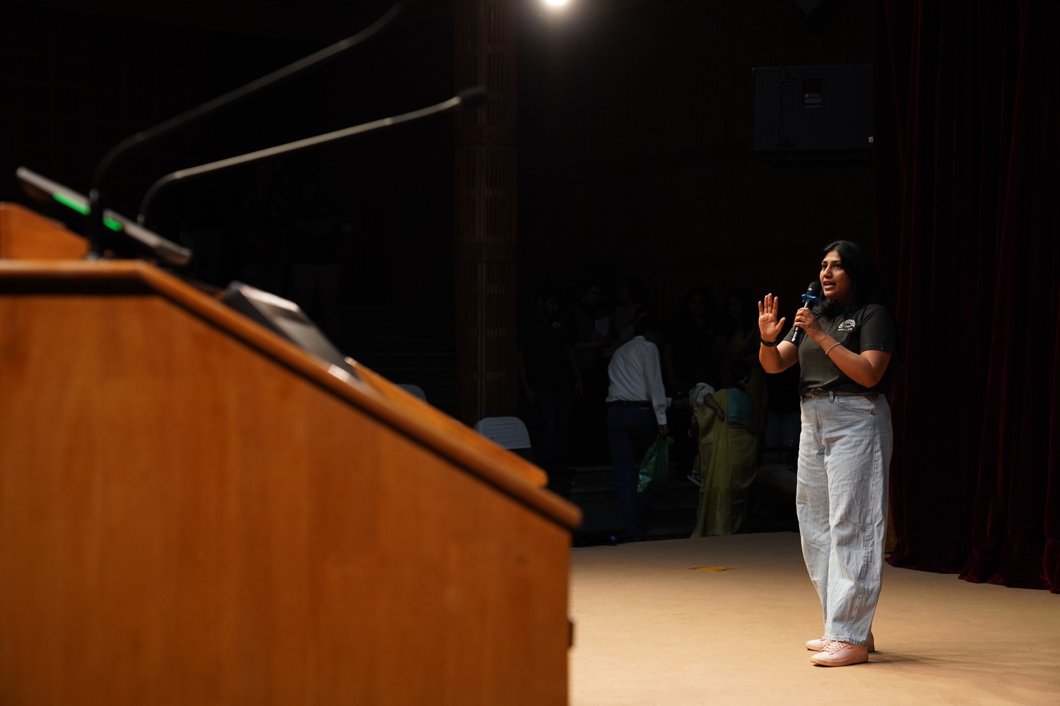 Stand-up comedy act by a student from the PGPEM 2026-28 batch.