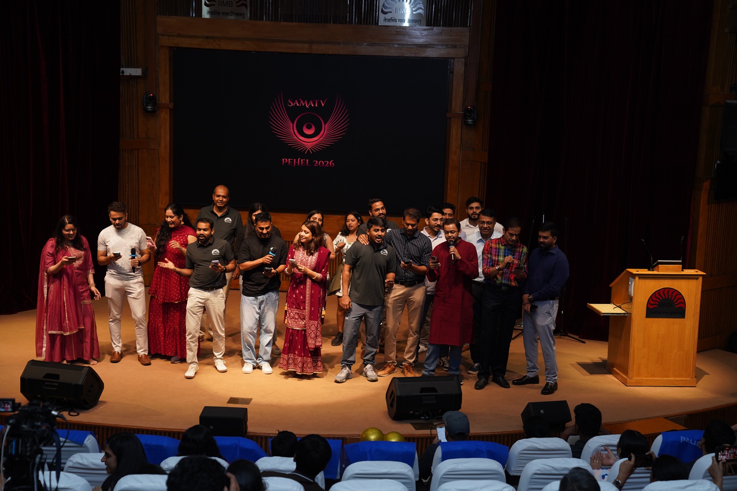 A musical performance by students of the PGPEM 2026-28 cohort.