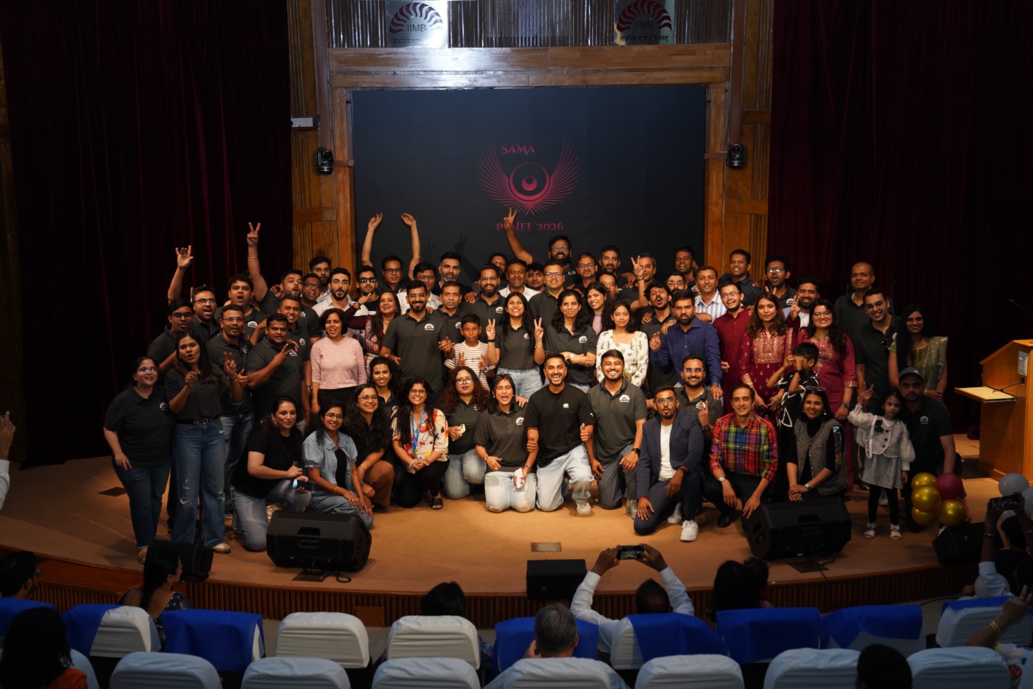 Students from the PGPEM 2025-27 and 2026-28 cohorts at Pehel 2026.