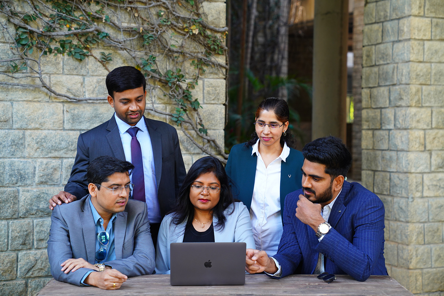 PGPEM students at IIM Bangalore