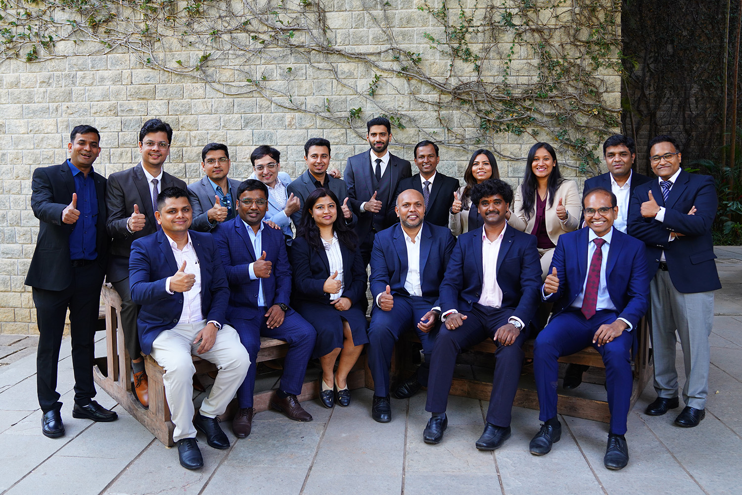 PGPEM students at IIM Bangalore