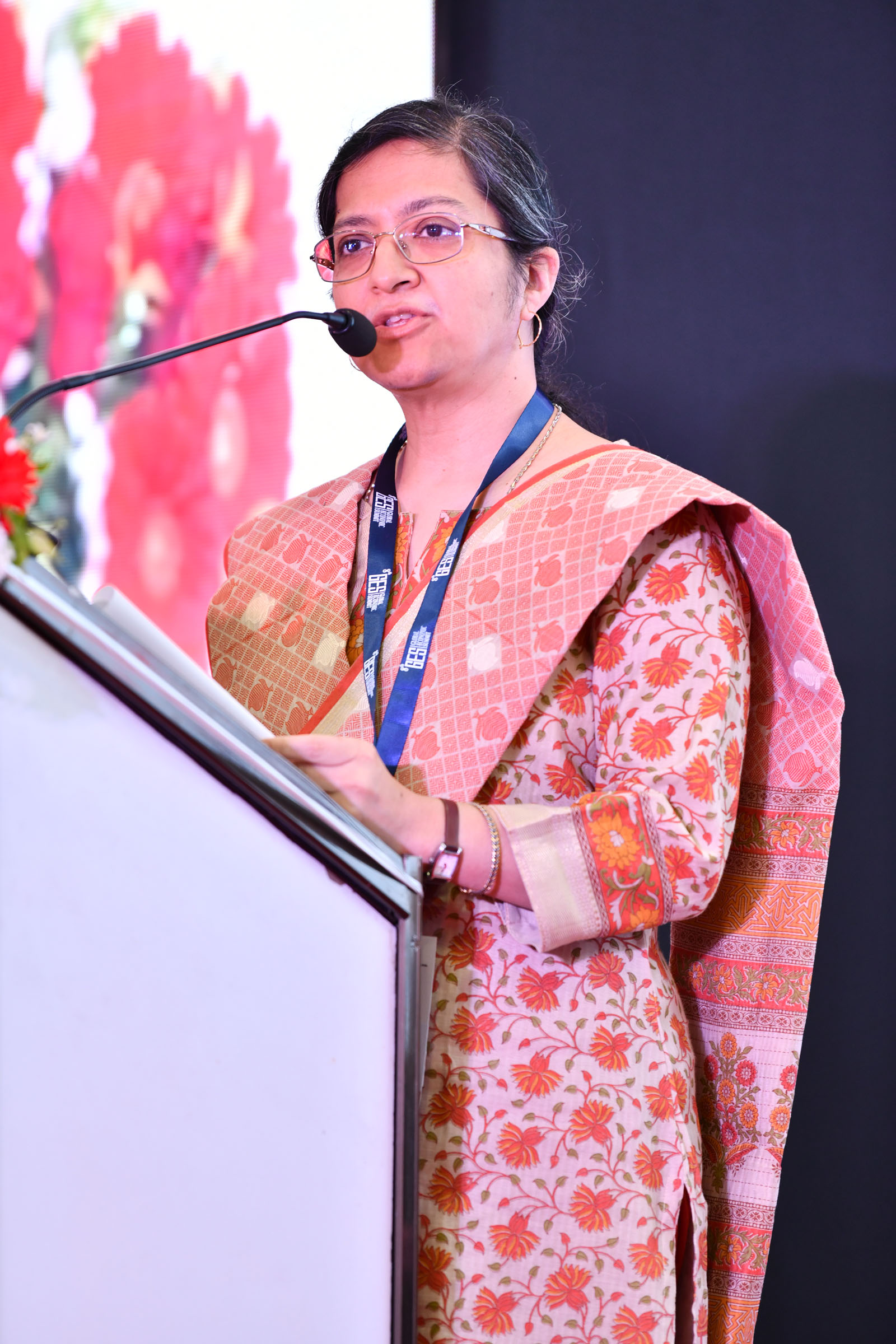 Prof Rupa Chanda chairs 8th Global Economic Summit held from March 6 to 8 in Mumbai