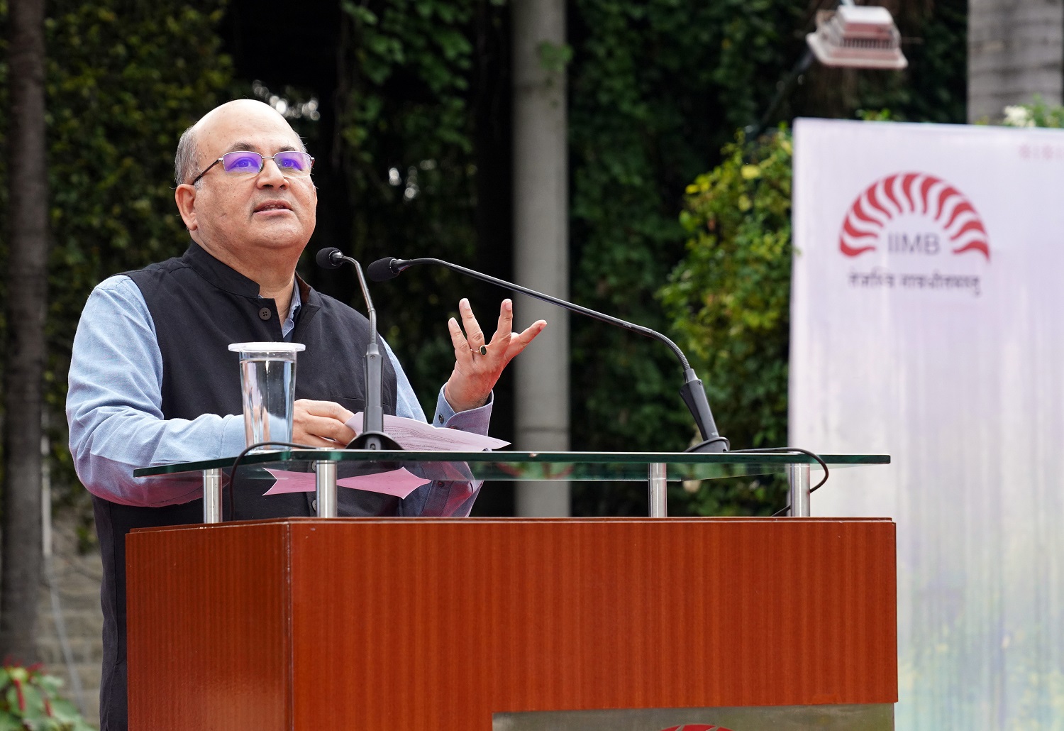 In his welcome speech, Prof. Rishikesha T. Krishnan, Director, IIMB, lays out expectations for the new cohort of 2025-2027.