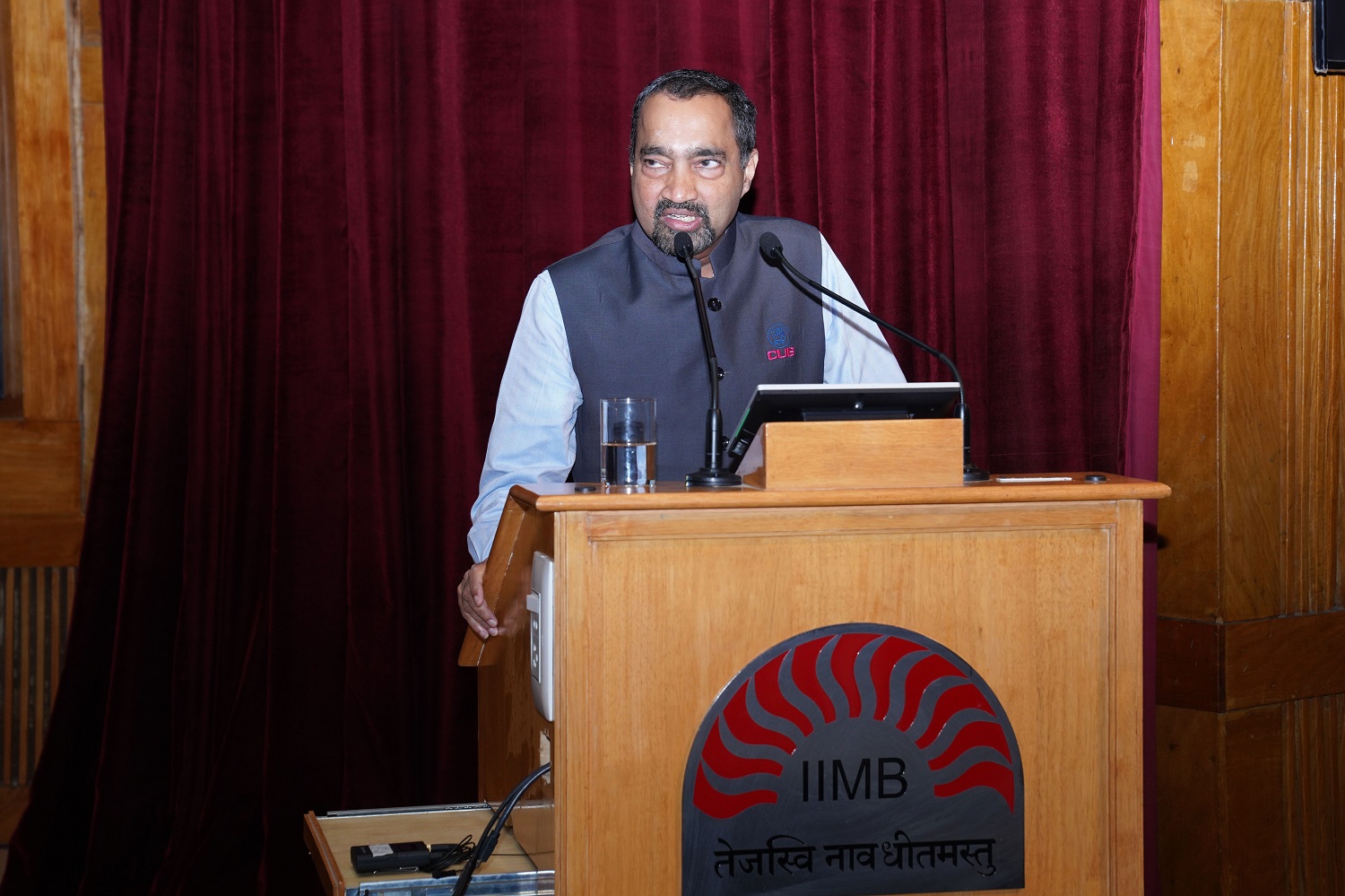 Dr. N Kamakodi, MD and CEO of City Union Bank, at the event.