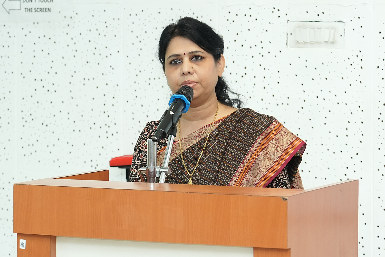 Dr. Sanghamitra Pati, Additional Director General, Indian Council of Medical Research (ICMR), delivers a session on ‘Advancing Universal Health Coverage through Technology and Community-Centered Primary Care’ organized by the Women’s Collective Forum on day one of the EPHP Conference 2026 at IIMB. 