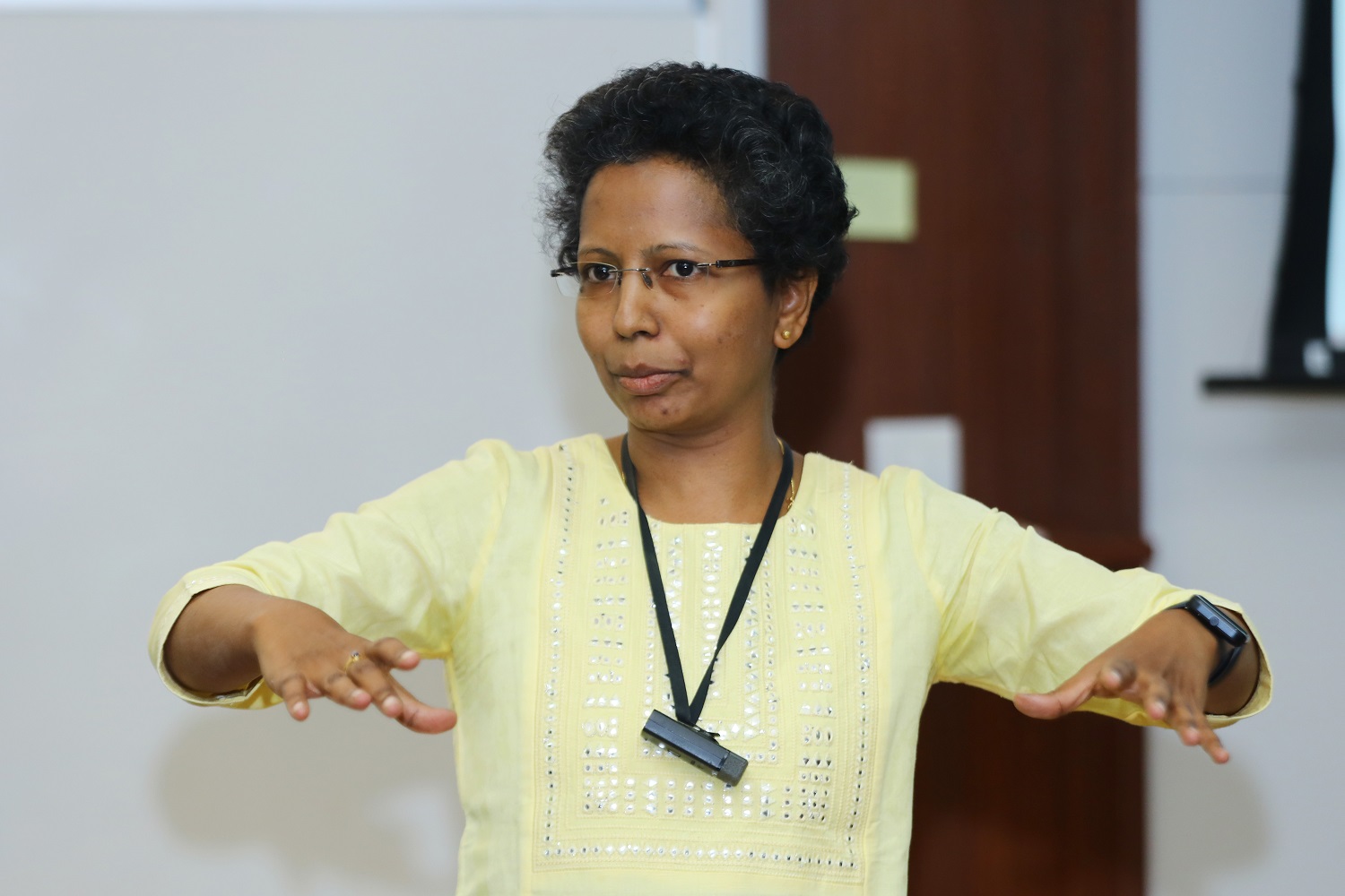 Dr. Sheela Siddappa, Director - Data Science, Kyndryl, spoke on 'Retail Operations through AI' at WiDS Bengaluru Conference.