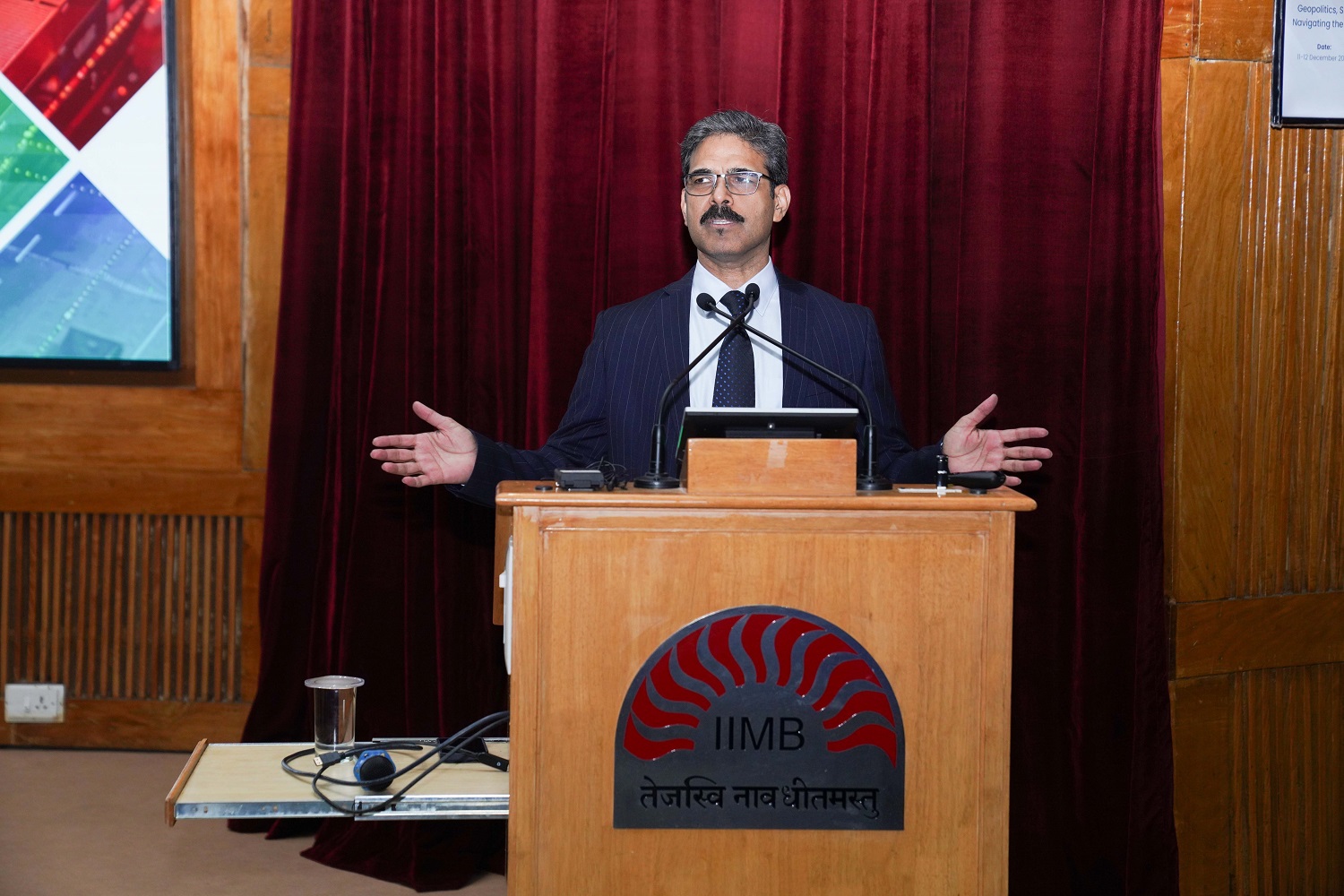 Dr. Surendra Ahirwar, Executive Director, Traffic Commercial, Ministry of Railways, delivered the keynote address on reimagining global and national supply chains.